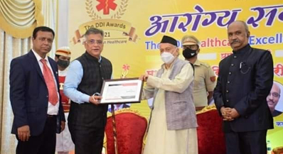 DDI Healthcare Excellence (Aarogya Sanmaan) award to Dr. Rajiv Borle